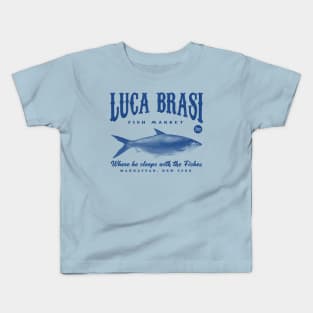 Luca Brasi Fish Market Kids T-Shirt